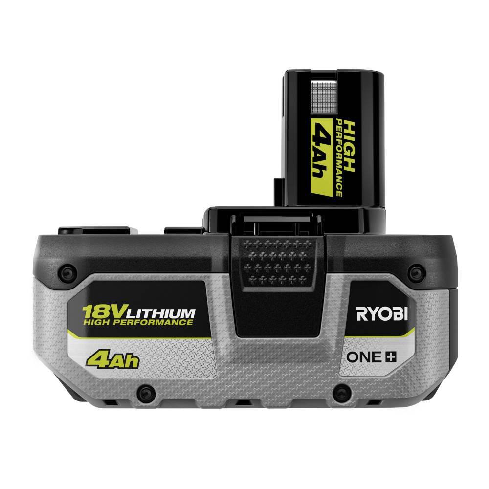 RYOBI ONE+ 18V HIGH PERFORMANCE Lithium-Ion (2) 4.0 Ah and (2) 6.0 Ah Batteries with (2) 4.0 Ah Lithium-Ion Batteries PBP2004-PBP2007-PBP2005