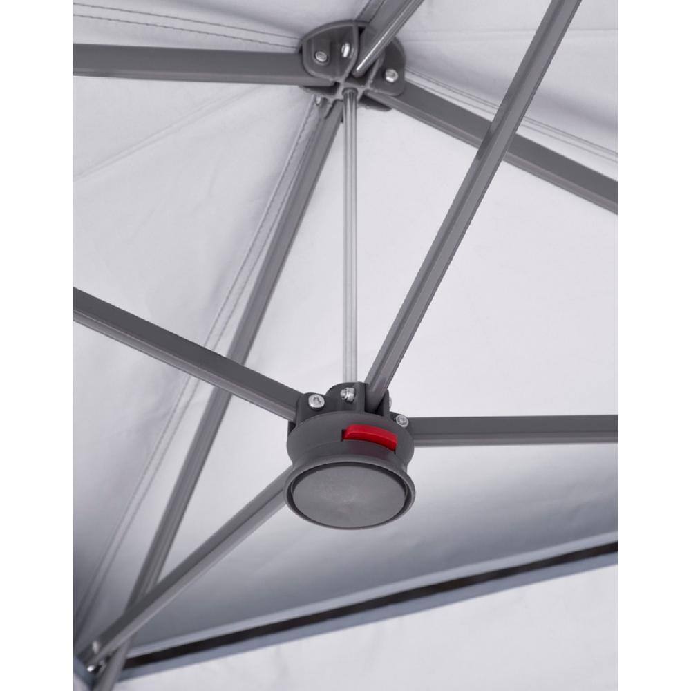 Everbilt 10 ft. x 10 ft. Red Instant Canopy Pop Up Tent NS CLIA 100-R