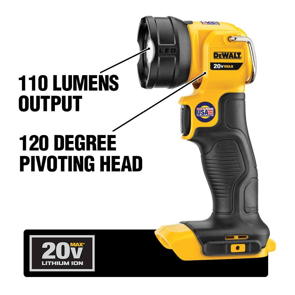 DEWALT 20V MAX Cordless 4 Tool Combo Kit with (2) 20V 1.5Ah Batteries and Charger DCK444C2