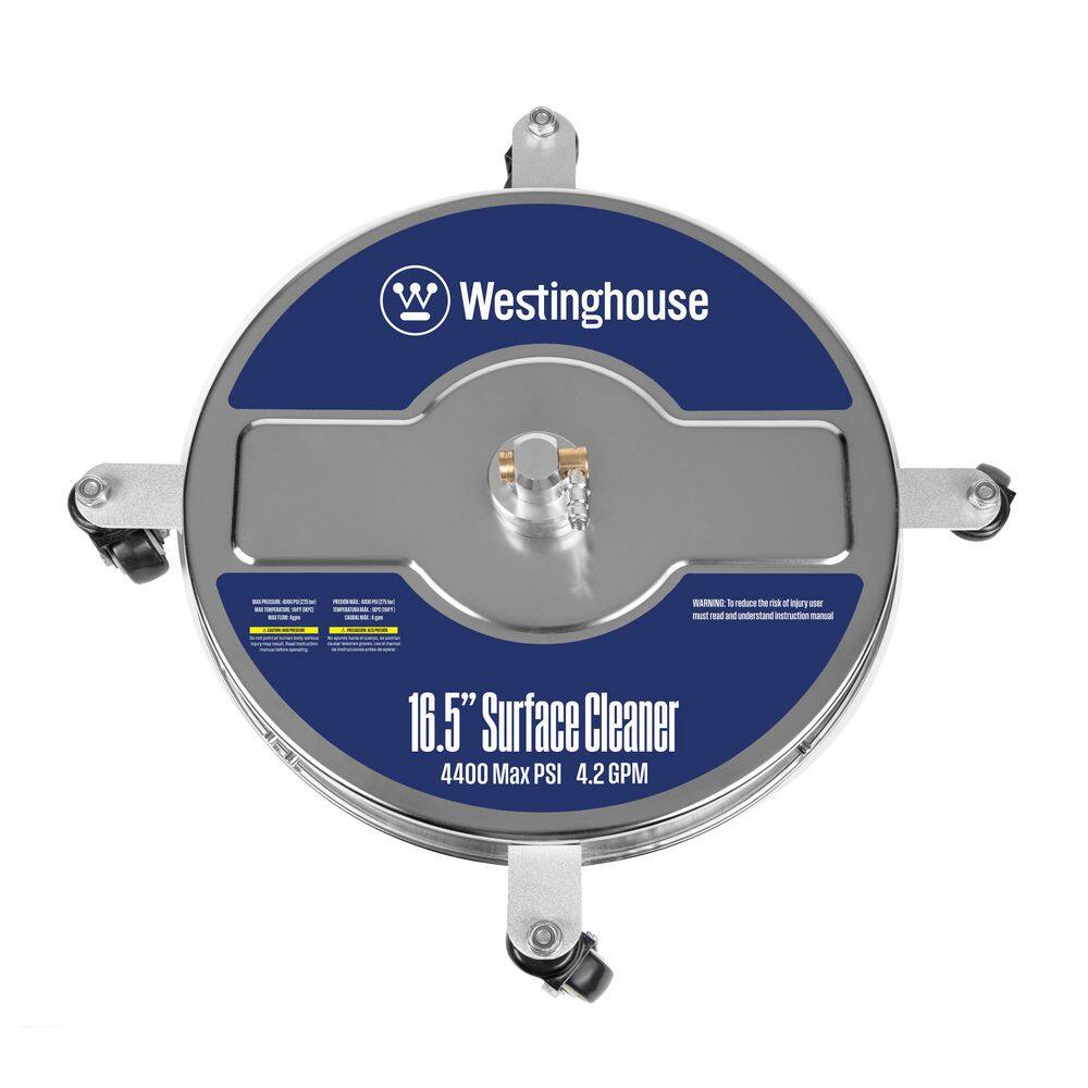 Westinghouse 16.5 in. 4400 PSI Stainless Steel Pressure Washer Surface Cleaner PWSCSS