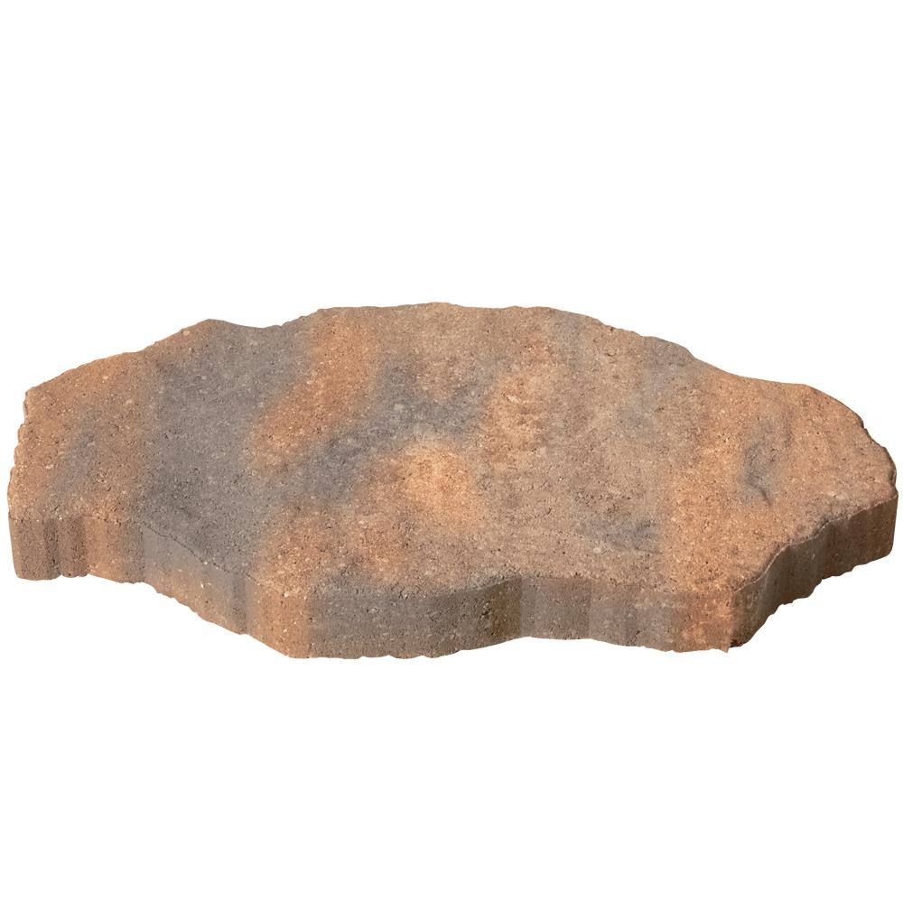 Pavestone SandStone 25 in. x 14 in. x 2 in. Winter Blend Concrete Step Stone (72-Pieces/127 sq. ft. /Pallet) 70487
