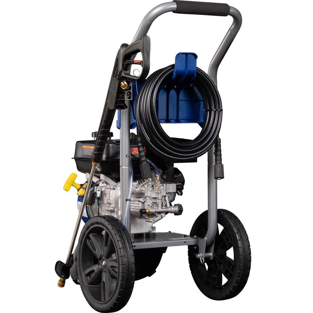 Westinghouse 3200 PSI 2.5 GPM Gas Powered Axial Cam Pump Cold Water Pressure Washer with Soap Tank and 5 Quick Connect Tips WPX3200
