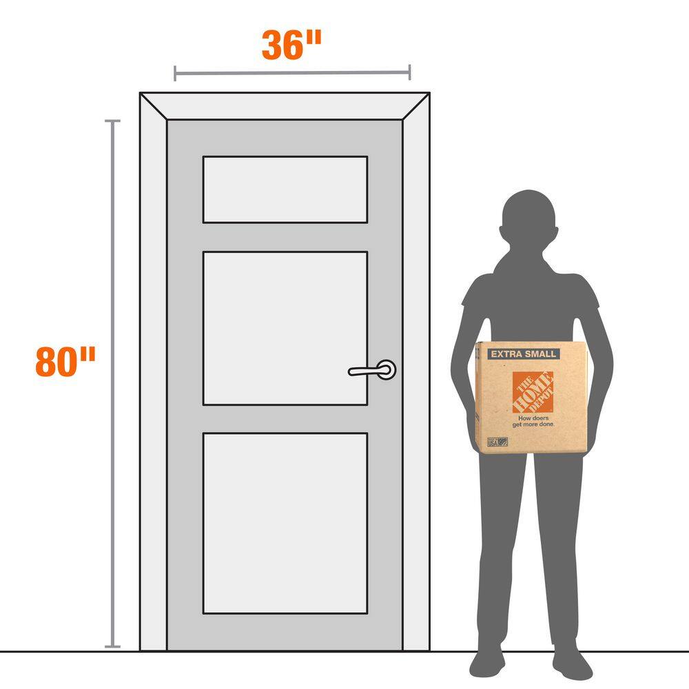 The Home Depot 10 in. L x 8 in. W x 10 in. D Extra Small Moving Box (560-Pack) XSB560