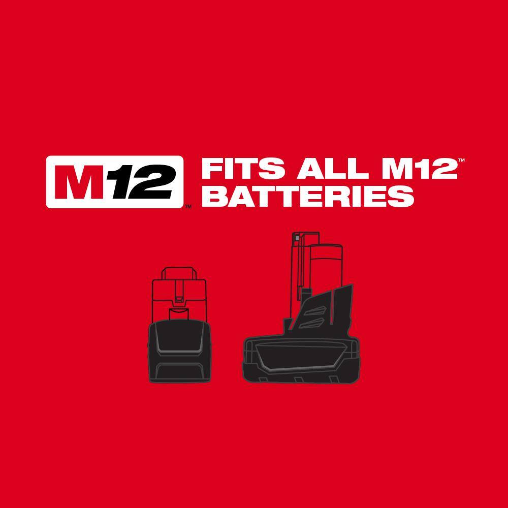 Milwaukee M12 FUEL 12V Cordless High Speed 3/8 in. Ratchet Kit with 3/8 in. Drive SAE and Metric Impact Socket Set (43-Piece) 2567-22-49-66-7009