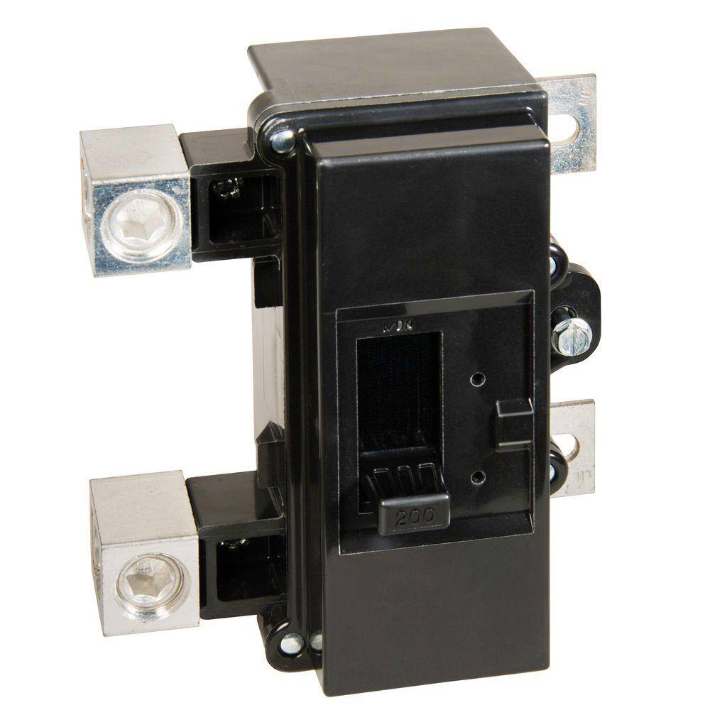 Square D QO 200 Amp 22k AIR QOM2 Frame Size Main Circuit Breaker for QO and Homeline Load Centers QOM2200VH