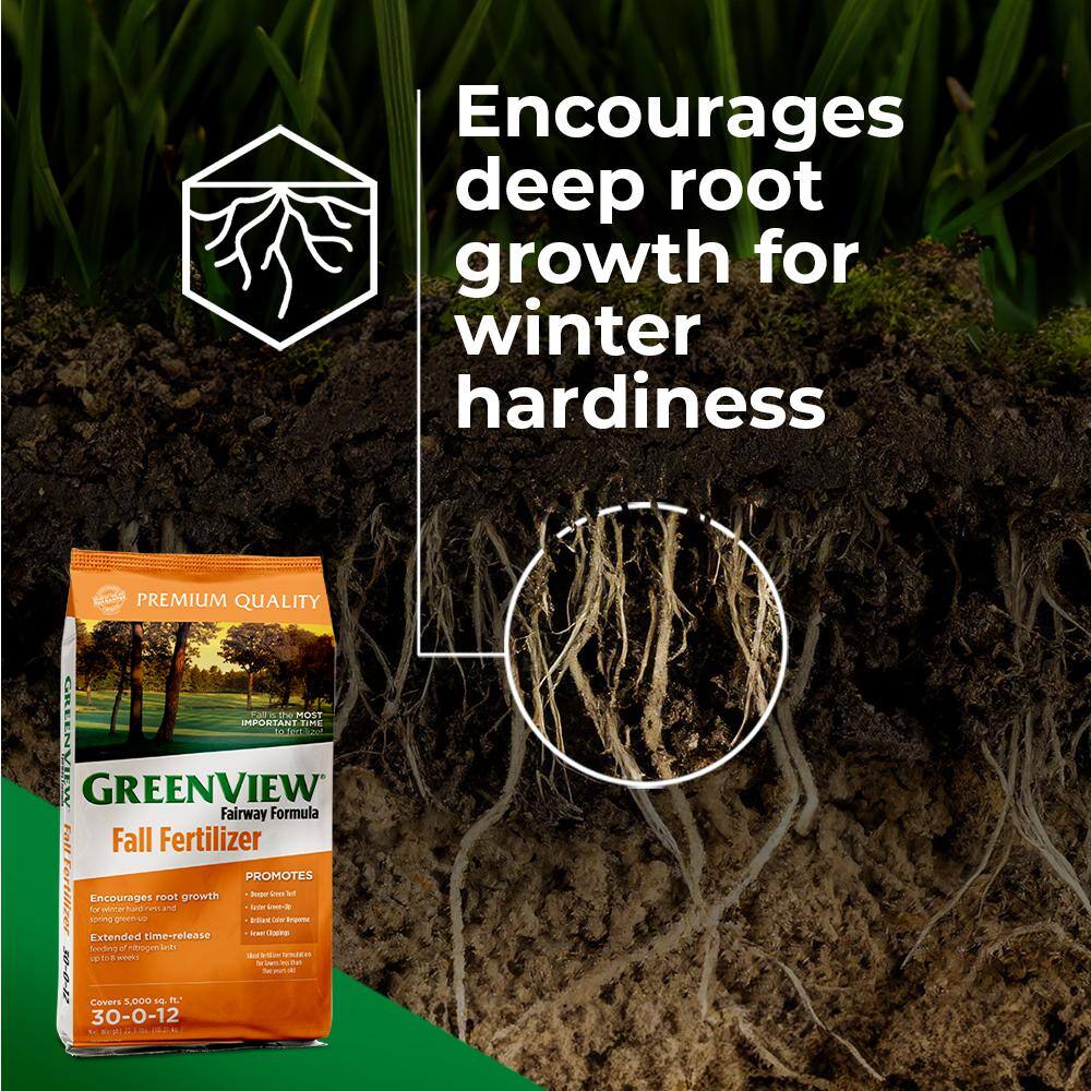 GreenView Fairway Formula 45 lbs. 15,000 sq. ft. Fall Lawn Fertilizer (30-0-12) 2129865