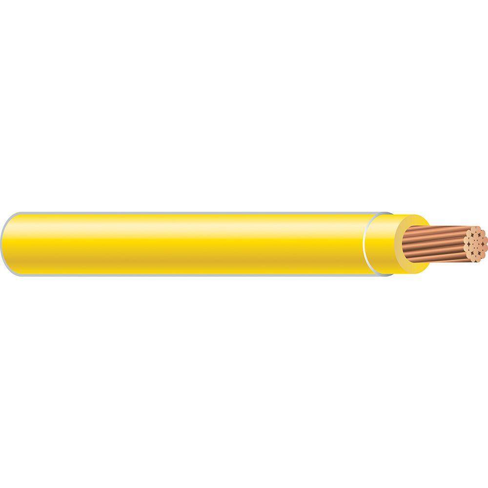 Southwire 2,500 ft. 10 Yellow Stranded CU THHN Wire 22978106