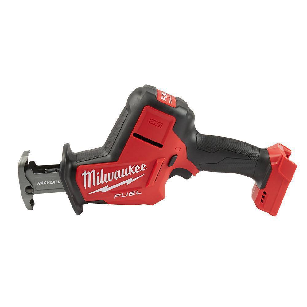 Milwaukee M18 FUEL 18-Volt Lithium-Ion Brushless Cordless HACKZALL Reciprocating Saw with (2) M18 5.0Ah Batteries 2719-20-48-11-1852