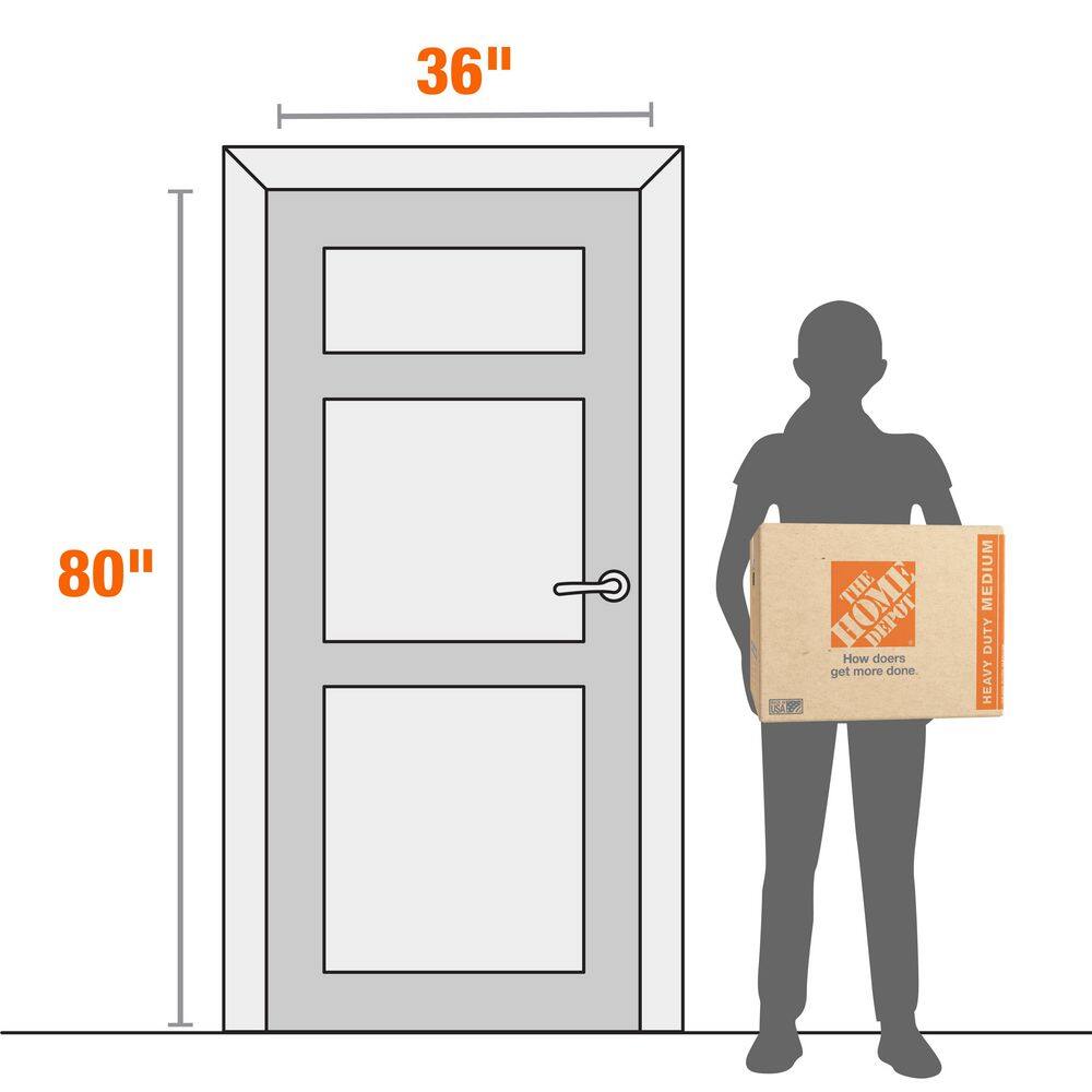 The Home Depot 20 in. L x 16 in. W x 15 in. D Heavy-Duty Medium Moving Shipping and Packing Box with Handles (40-Pack) HDMEDBOX40