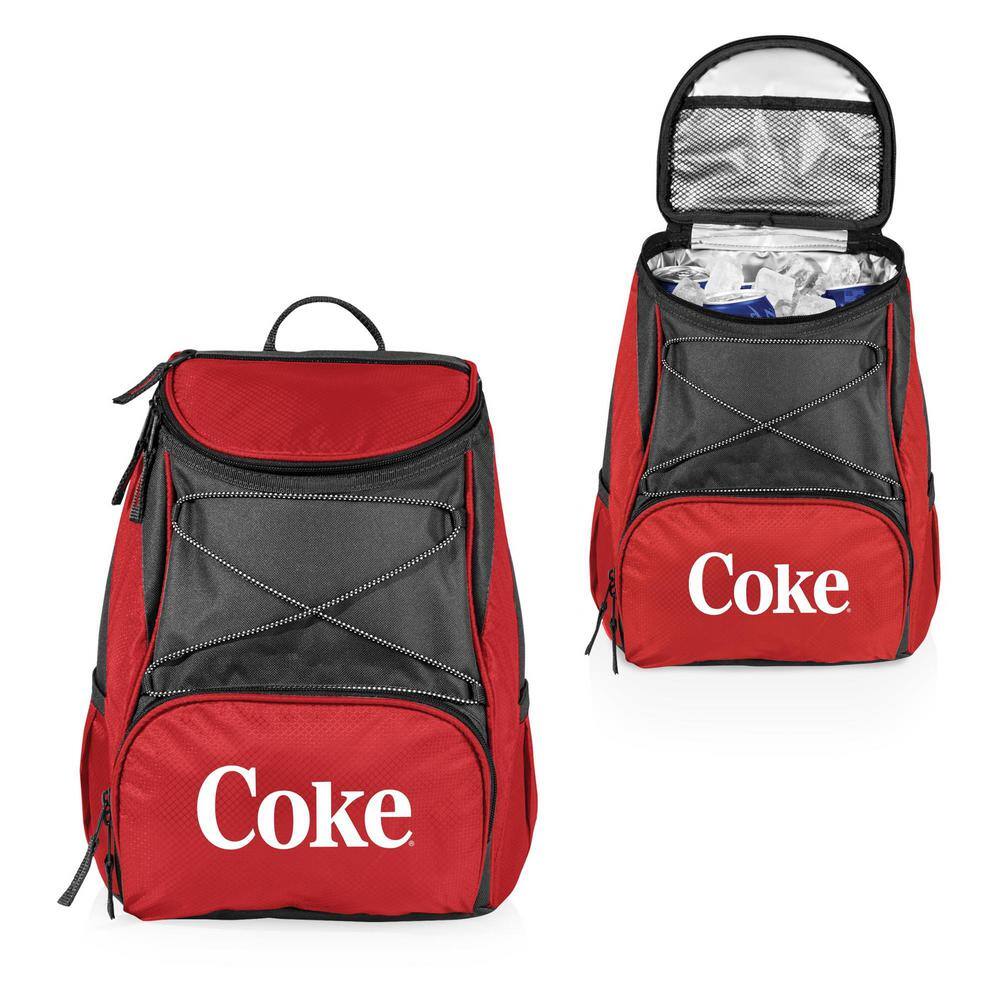 ONIVA 7.5 Qt. 20-Can Coke Coca-Cola PTX Backpack Cooler in Red 633-00-100-911-0