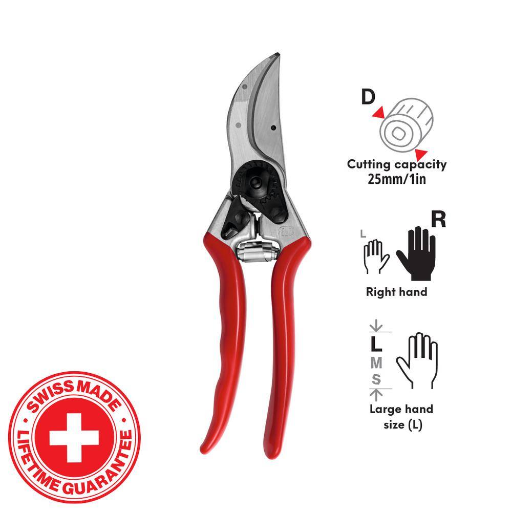 FELCO F2 8.4 in. High Performance Pruner with 1 in. Cut Capacity, Classic Model, The Original F2