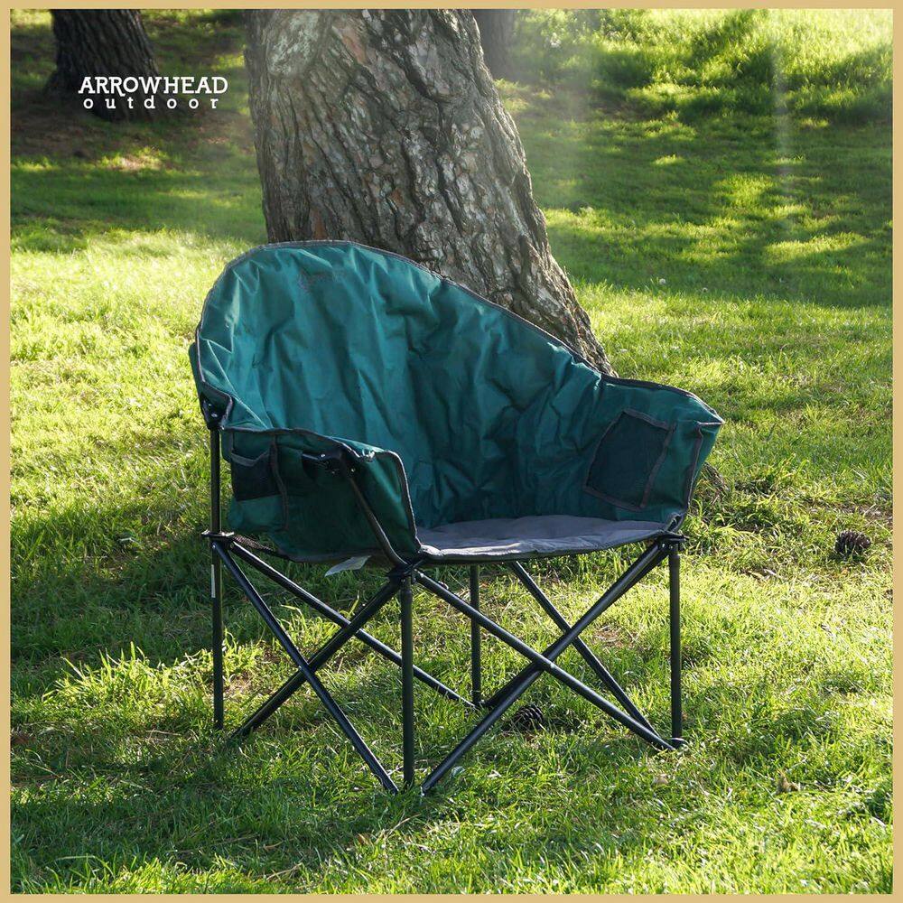 ARROWHEAD OUTDOOR KKS0215U Forest Green Oversized Camping Chair KKS0215U