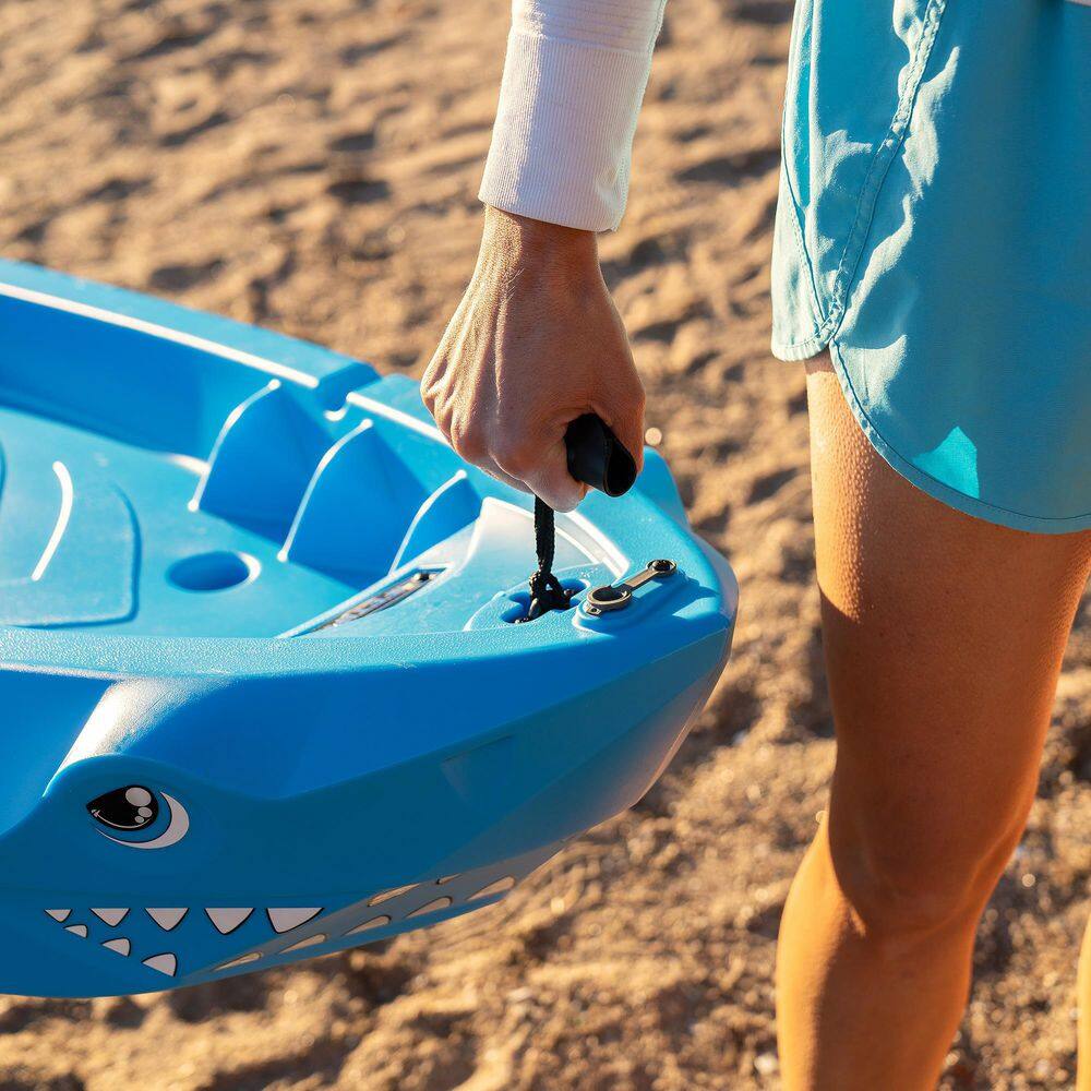 Lifetime 6 ft. Blue Shark 60 Youth Kayak with Paddle 91355