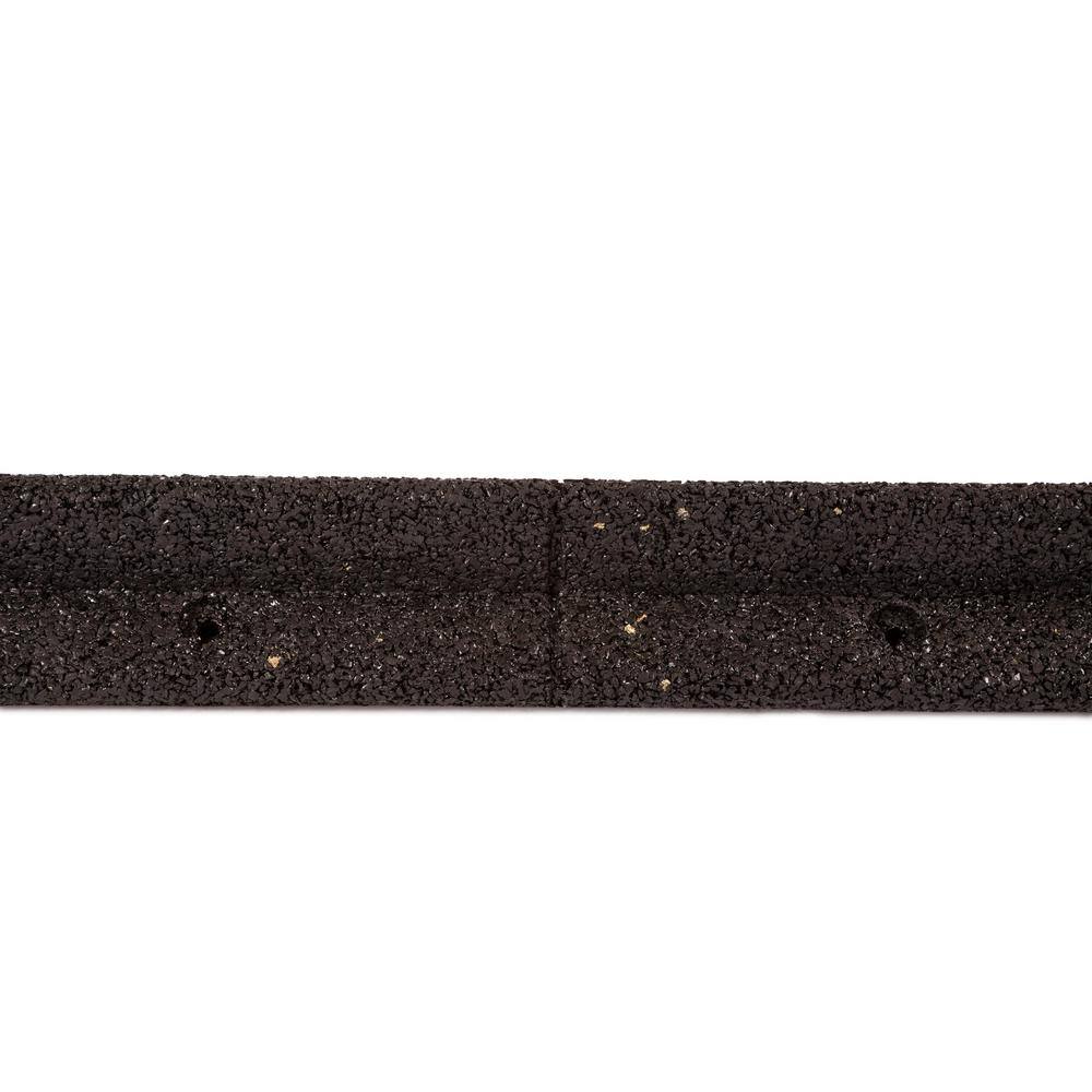 Vigoro EcoBorder 4 ft. Black Rubber Landscape Edging (6-Pack) ECOBRD BLK 6PK