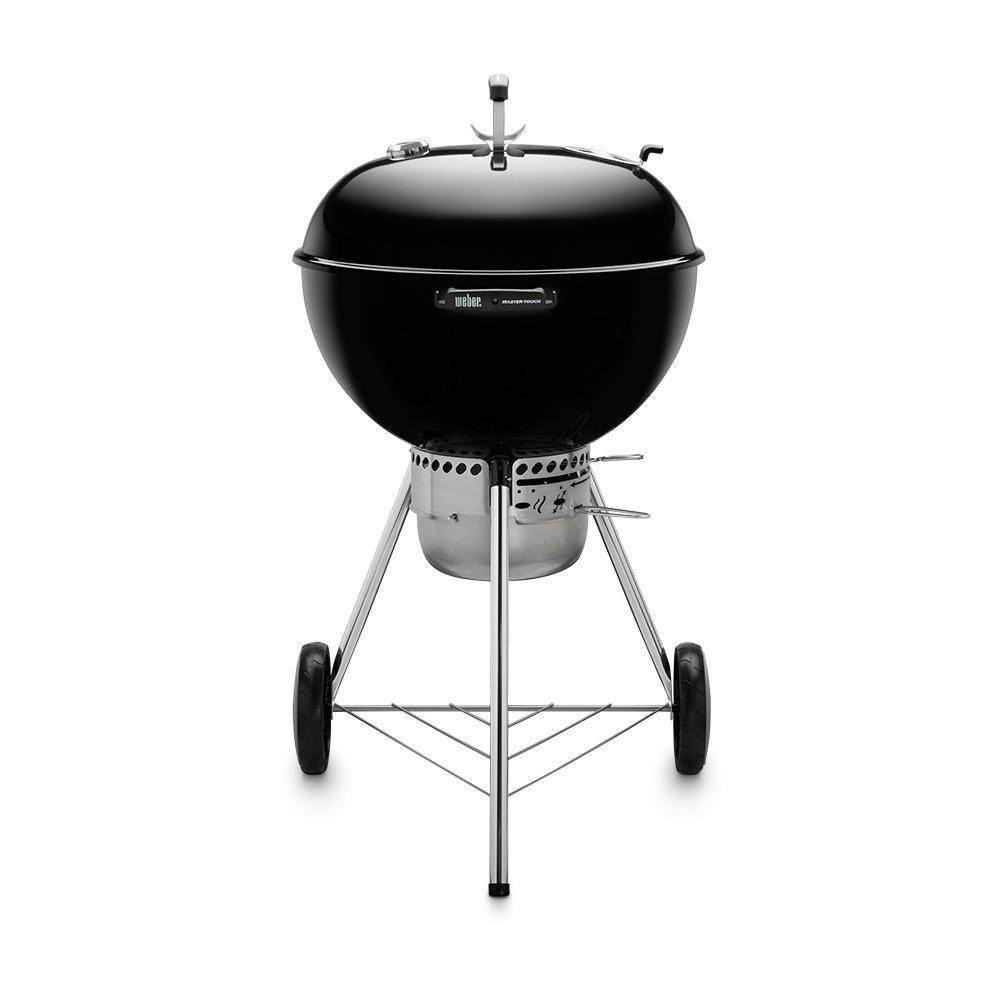 Weber Master-Touch 22 in. Charcoal Grill in Black with Built-In Thermometer 14501001