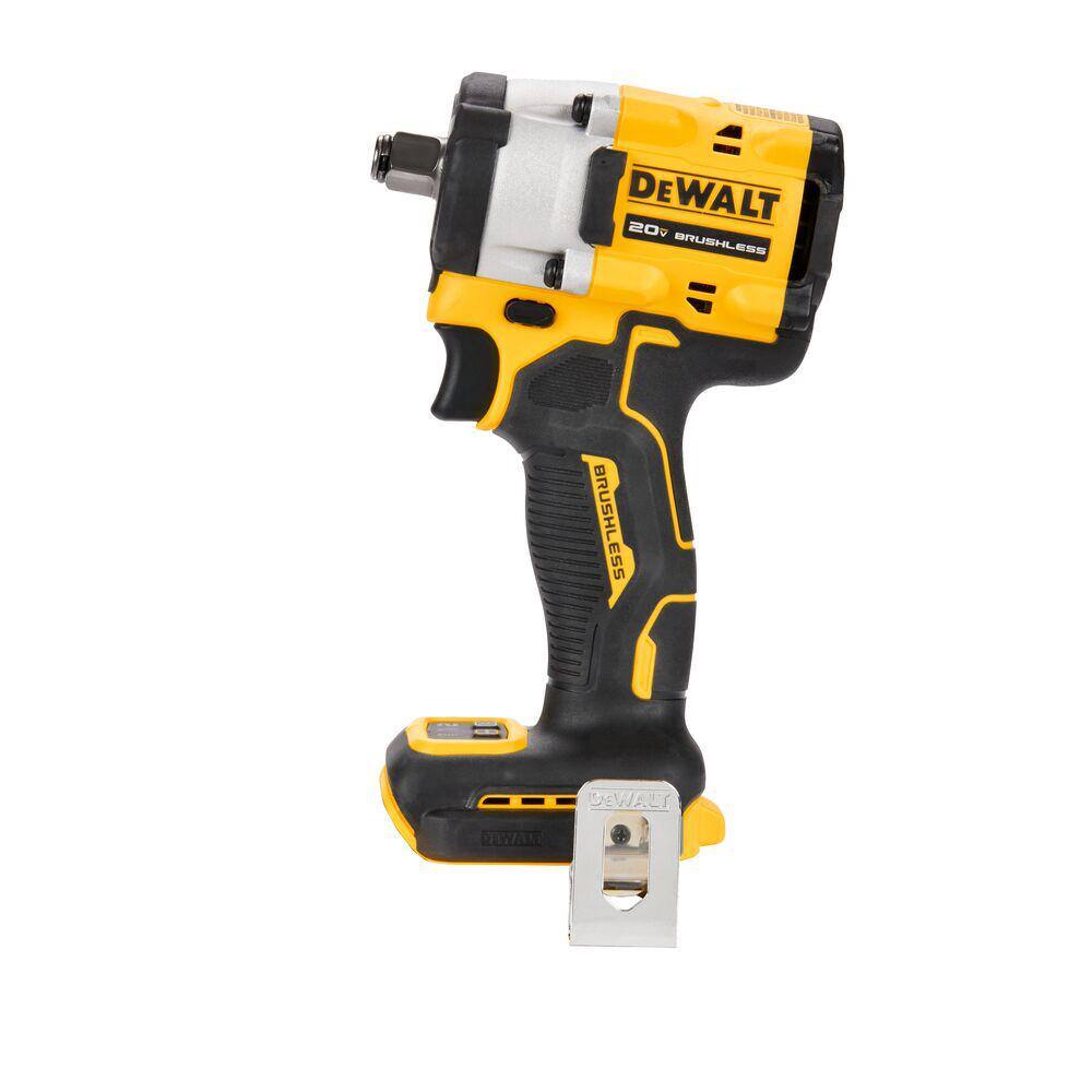 DEWALT ATOMIC 20V MAX Lithium-Ion Cordless Combo Kit (2-Tool) and 1/2 in. Impact Wrench with (2) 2Ah Batteries, Charger and Bag DCK225D2WCF921B
