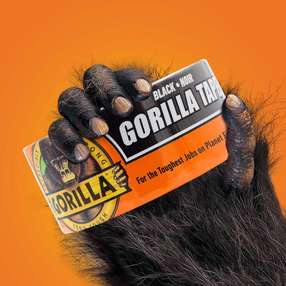 Gorilla 30 yd Black Duct Tape (Case of 16) 106718