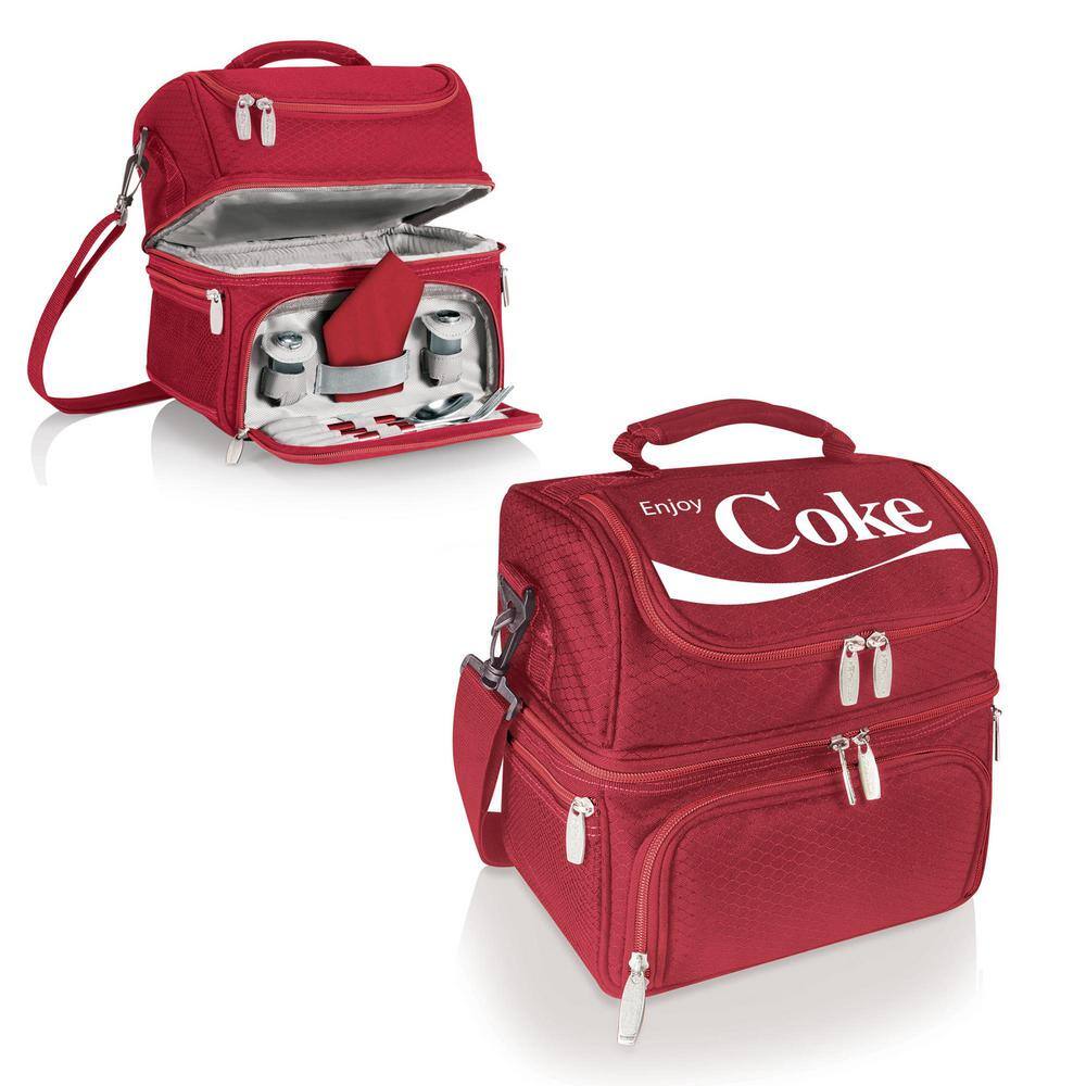 ONIVA 3 Qt. 8-Can Coca-Cola Pranzo Lunch Tote Cooler in Red 512-80-100-911-0
