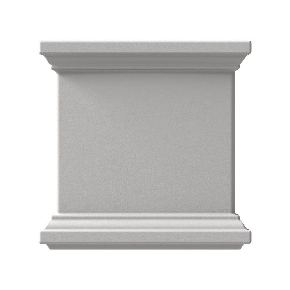 Mayne Fairfield 48 in. x 11 in. Self-Watering White Polyethylene Window Box 5823-W