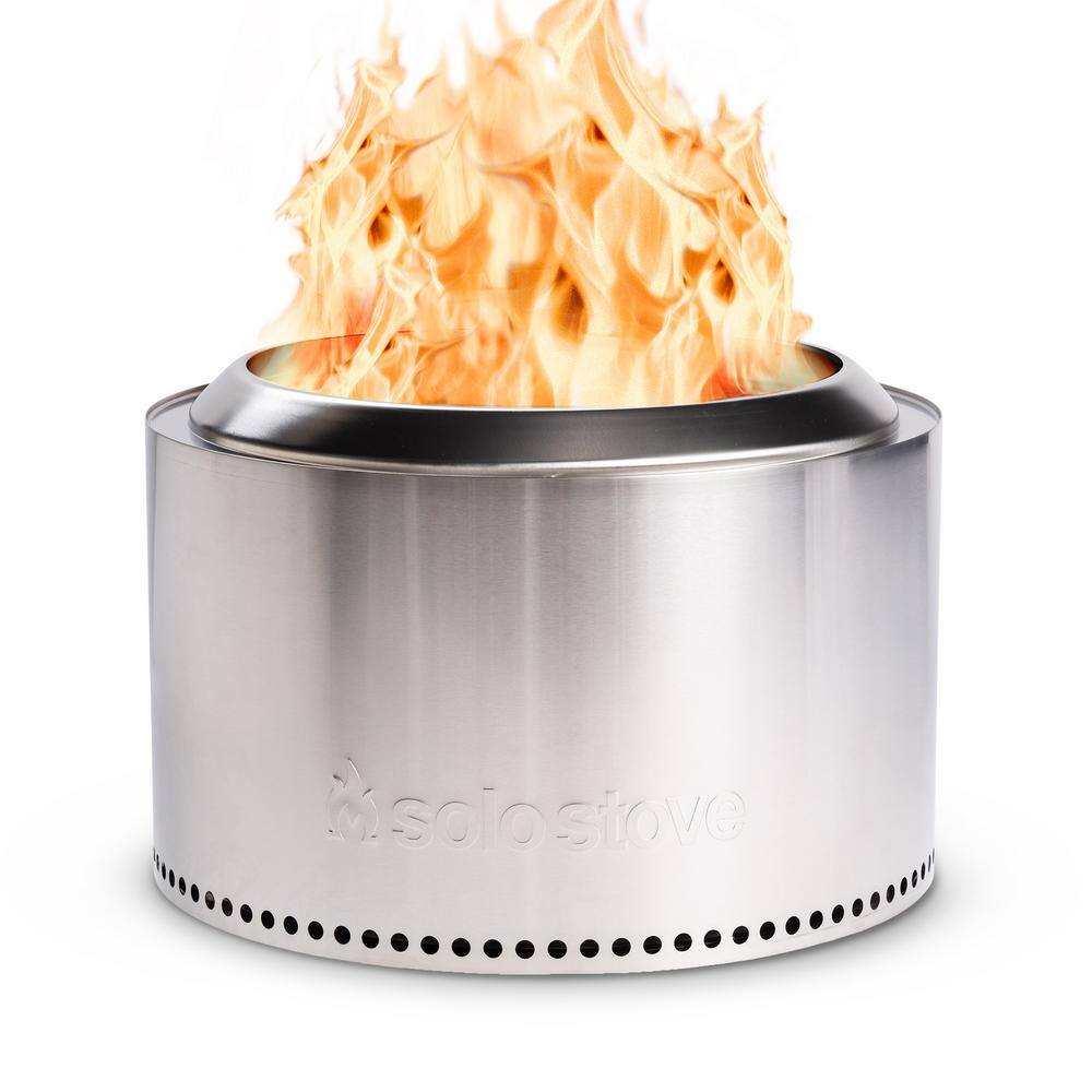 Solo Stove Yukon 2.0 in.,27 in. x 17 in. Stainless Steel Wood Burning Fire Pit SSYUK-27-2.0