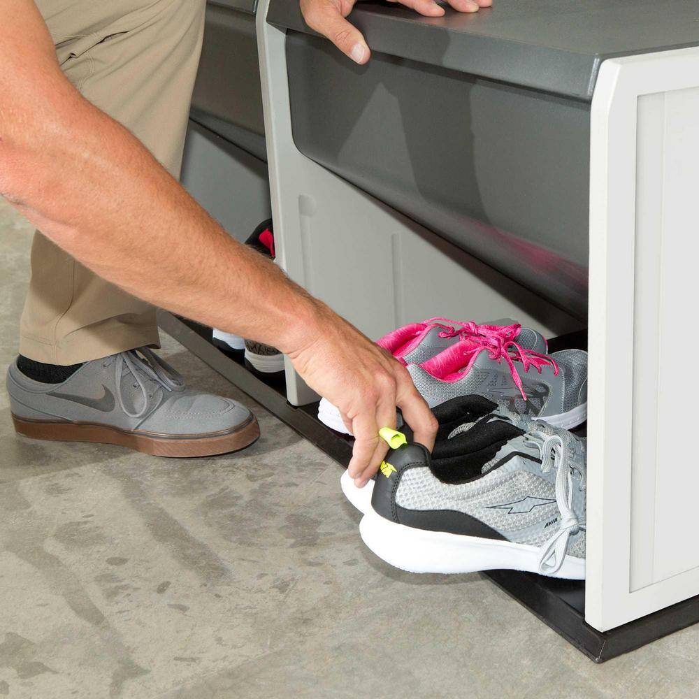 Lifetime 5 ft. x 1.5 ft. x 3.75 ft. Home and Garage Storage Locker System in Gray 60226