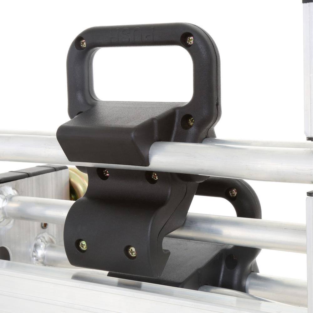 Cosco 1000 lb. 3-In-1 Aluminum Assisted Hand Truck with Flat Free Wheels 12312ABL1E