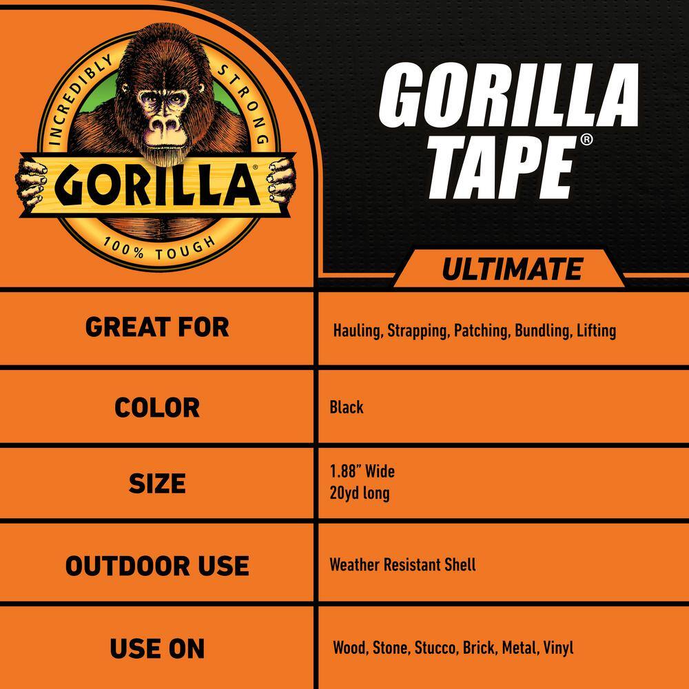 Gorilla 20 yds. Ultimate Tape (5-Pack) 113499