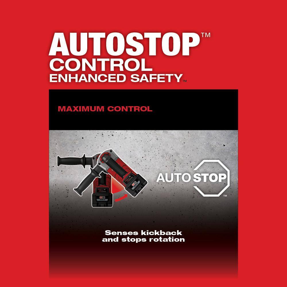 Milwaukee M18 FUEL 18V Lithium-Ion Brushless Cordless 1 in. SDS-Plus Rotary Hammer with 5.0 Ah Battery 2912-20-48-11-1850