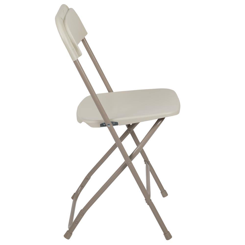 Carnegy Avenue Beige Metal Folding Chairs CGA-LE-181082-BE-HD