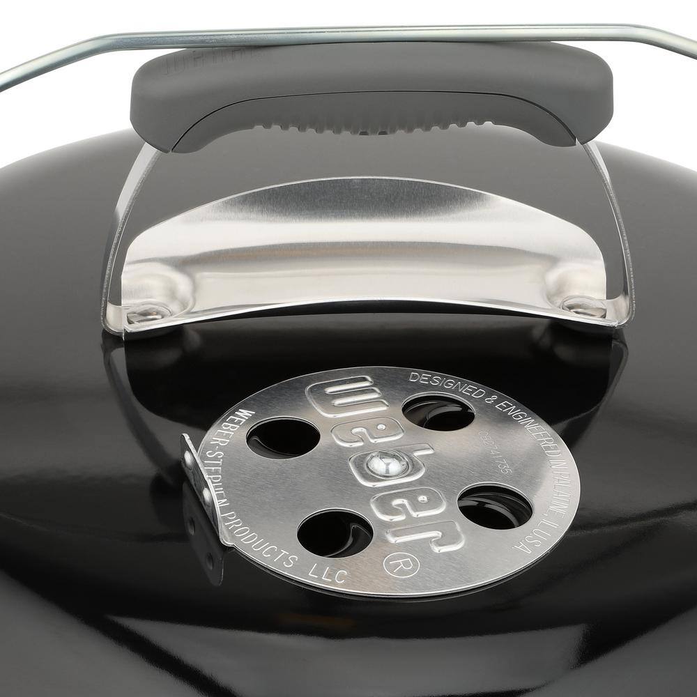 Weber Jumbo Joe 18 in. Portable Charcoal Grill in Black 1211001