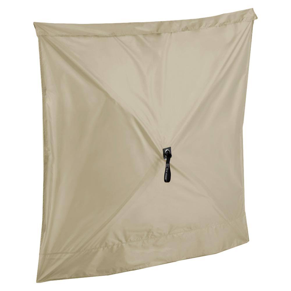 Clam Screen Hub Tan Fabric Wind and Sun Panels Accessory Only (3-Pack) CLAM-WP-114245