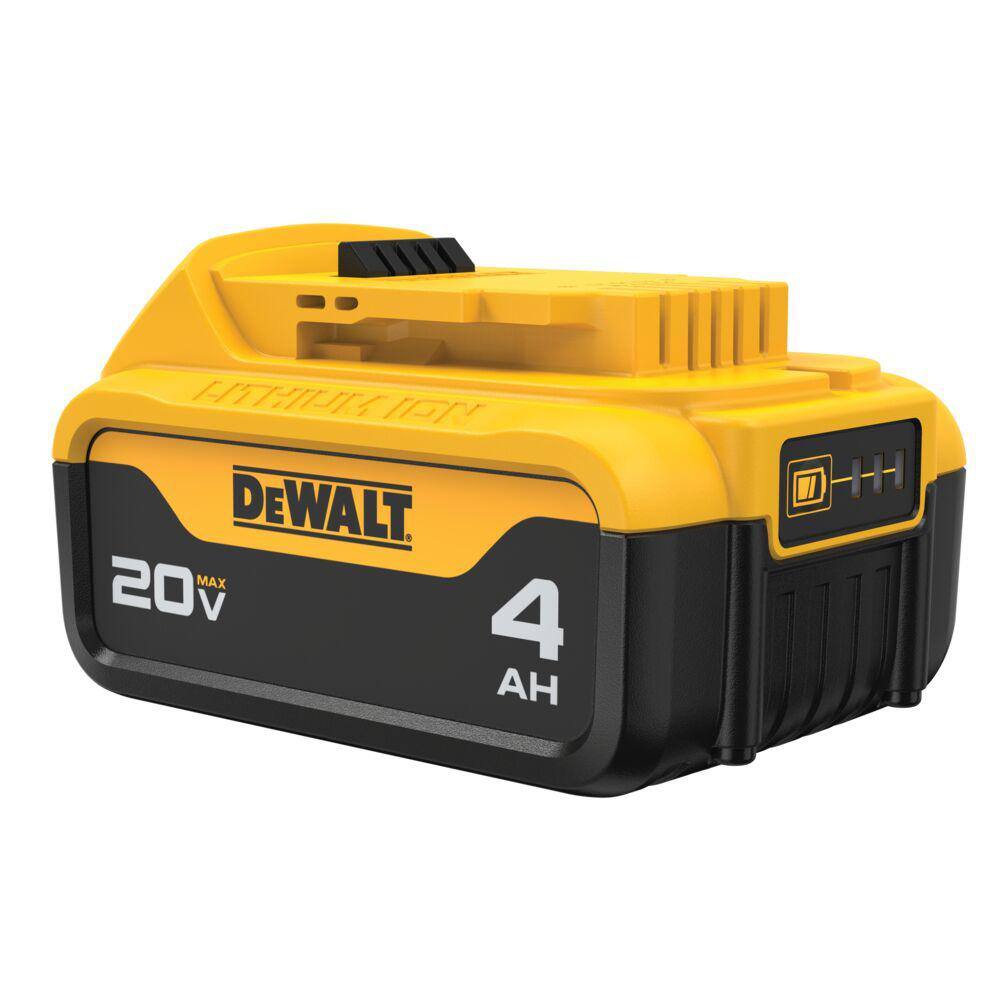 DEWALT ATOMIC 20V Lithium-Ion Cordless Compact 1/2 in. Drill/Driver Kit with 4.0Ah Battery, 2.0Ah Battery, Charger and Bag DCD794D1WDCB204