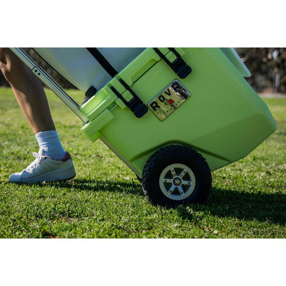 RovR RollR 45 qt. Wheeled Hard Cooler with Telescopic Handle (MATCHA) R-R45-MA