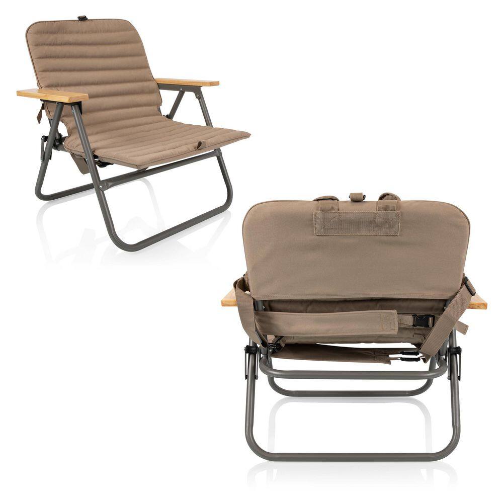 Picnic Time Descanso Padded Beach Chair with Removable Washable Cover 791-01-115-000-0