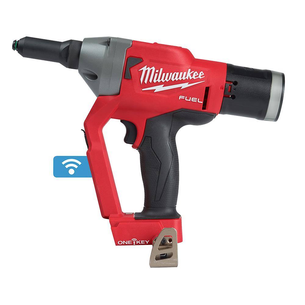 Milwaukee M18 FUEL ONE-KEY 18V Lith-Ion Cordless Rivet Tool w/ (1) 5.0 Ah Battery 2660-20-48-11-1850