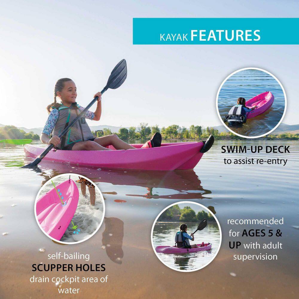 Lifetime Wave 60 Youth Kayak (Paddle Included) 90098