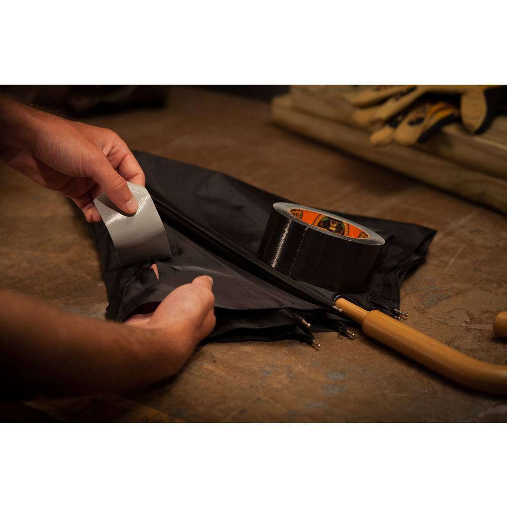 Gorilla 30 yd Black Duct Tape (Case of 16) 106718