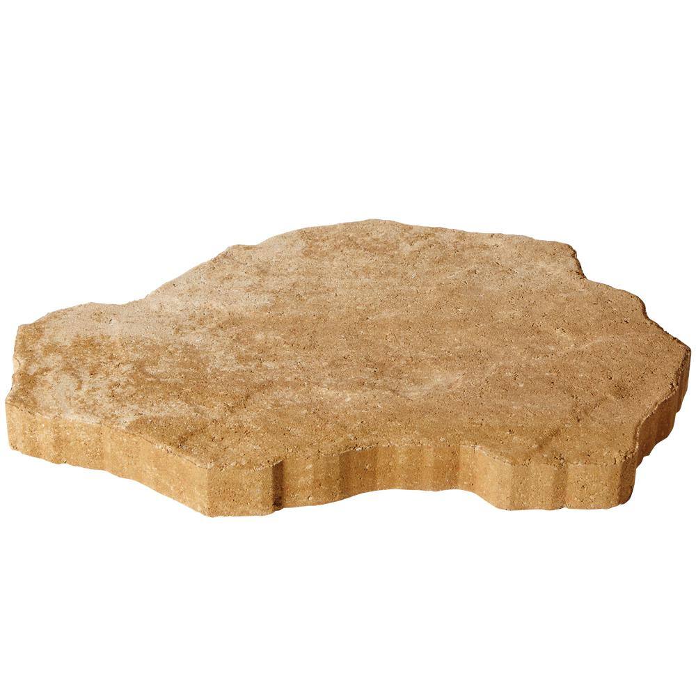 Pavestone SandStone 25 in. x 14 in. x 2 in. Cafe Concrete Step Stone (72-Pieces/127 sq. ft. /Pallet) 70469