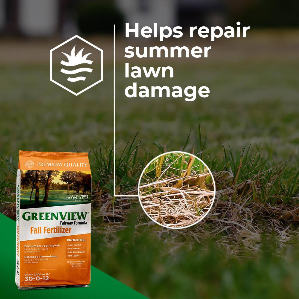 GreenView Fairway Formula 45 lbs. 15,000 sq. ft. Fall Lawn Fertilizer (30-0-12) 2129865