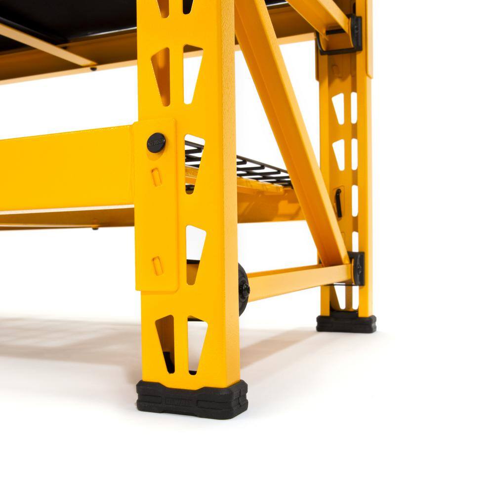 DEWALT 20 in. H x 50 in. W x 18 in. D Garage Bench with Wire Grid Storage Shelf DXSTFB048