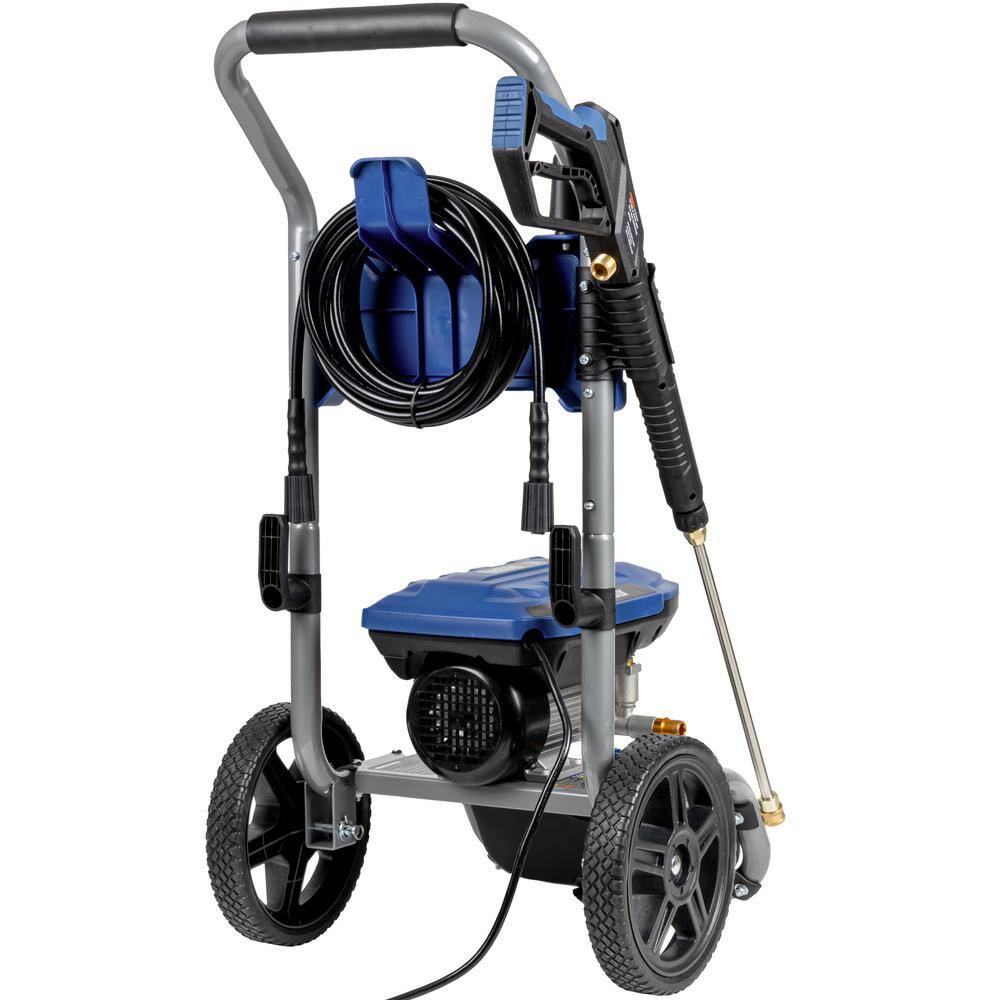 Westinghouse 2700 PSI 1.76 GPM 13 Amp Cold Water Electric Powered Pressure Washer with Turbo Nozzle and 5 Quick Connect Tips WPX2700e