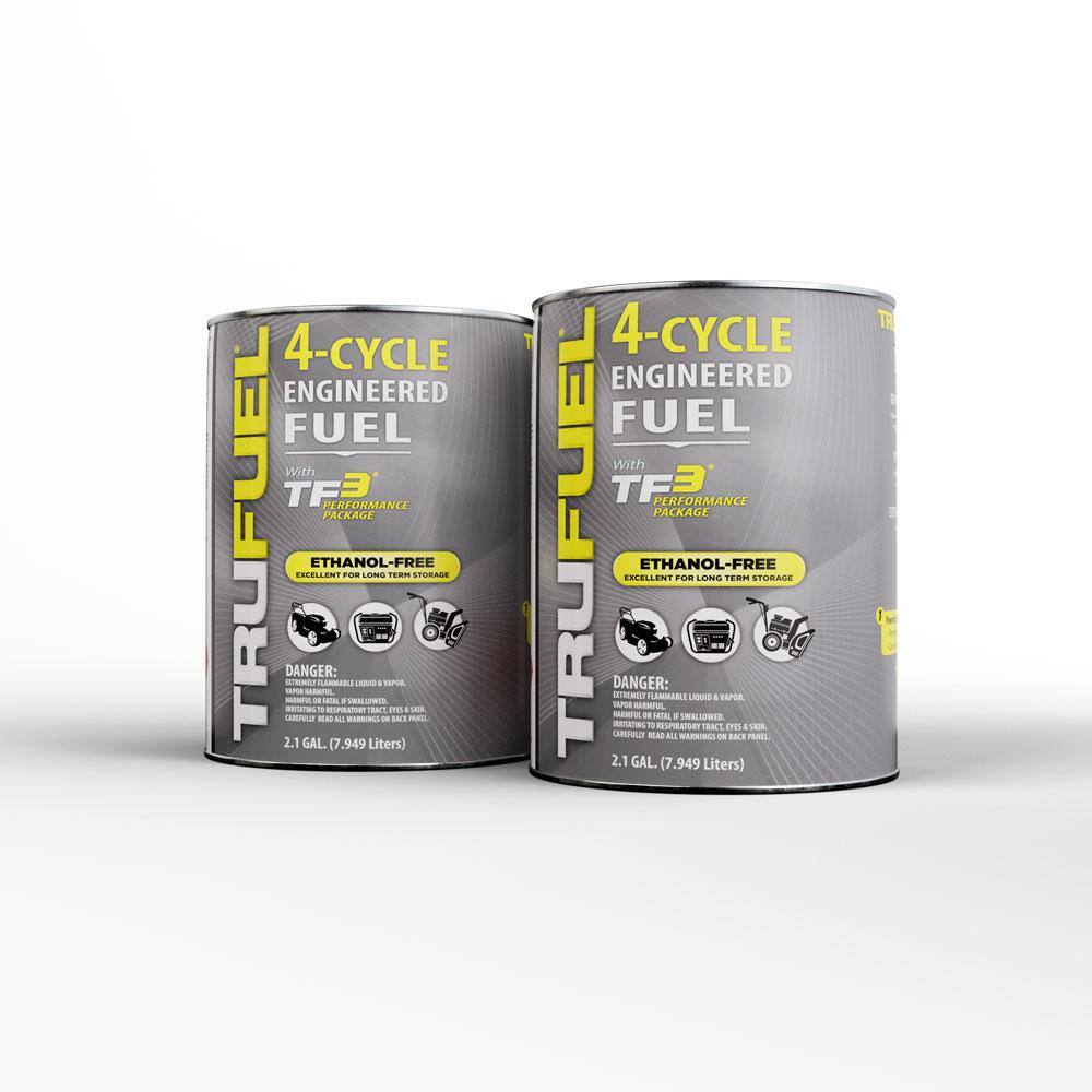 TruFuel 4-Cycle Ethanol-Free Fuel 2.1 Gal. (2-Pack) 301597210202