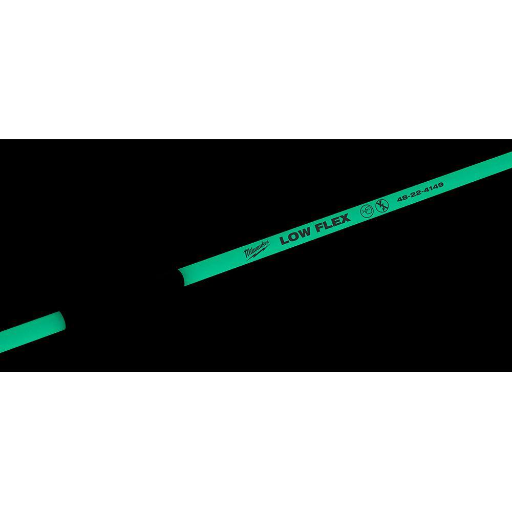Milwaukee 60 ft. Fiberglass Fish Stick Low/Mid/High Flex Combo Kit with 100 ft. Polyester Fish Tape with Flexible Metal Leader 48-22-4156-48-22-4195