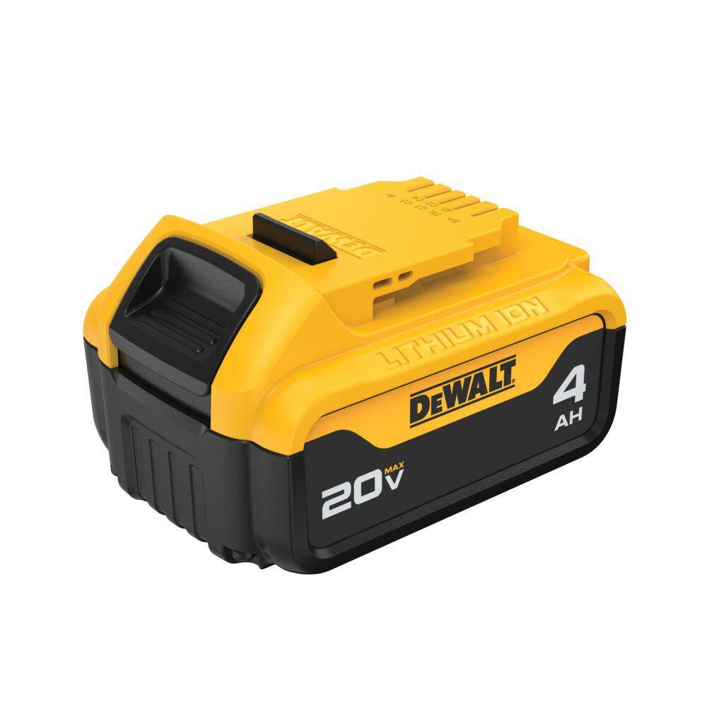 DEWALT ATOMIC 20V Lithium-Ion Cordless Compact 1/2 in. Drill/Driver Kit with 4.0Ah Battery, 2.0Ah Battery, Charger and Bag DCD794D1WDCB204