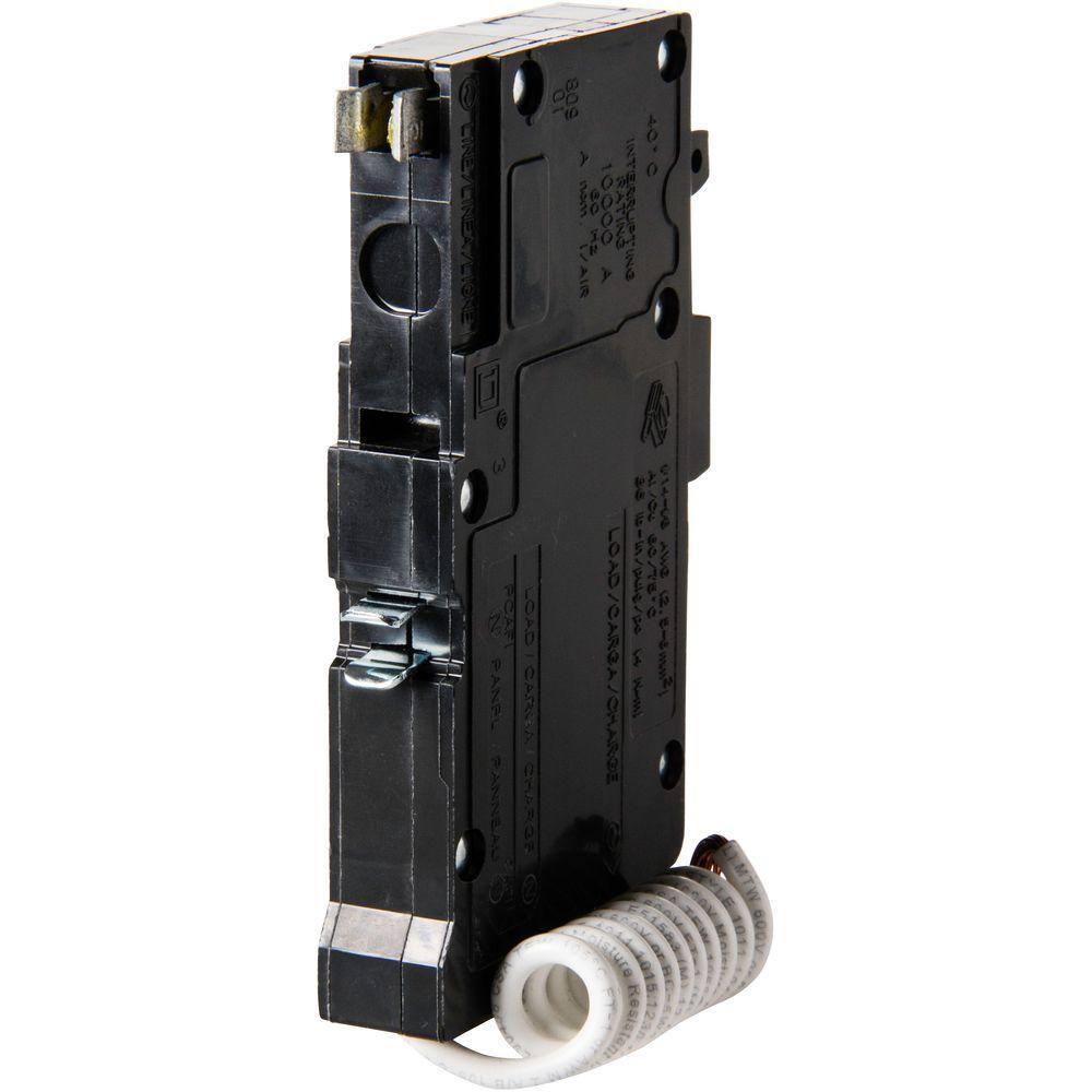 Square D QO 20 Amp Single-Pole Combination Arc Fault Circuit Breaker(QO120CAFIC) QO120CAFIC