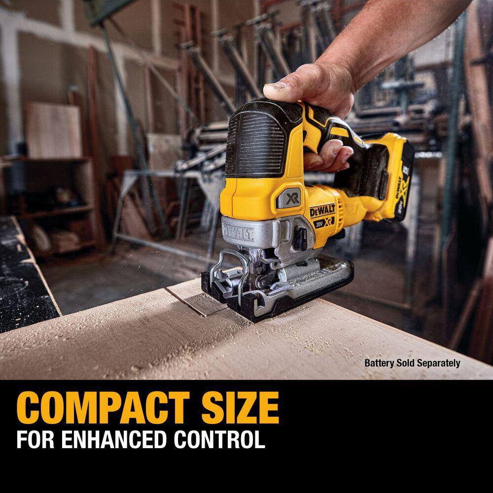 DEWALT 20V MAX XR Cordless Brushless Jigsaw (Tool Only) DCS334B