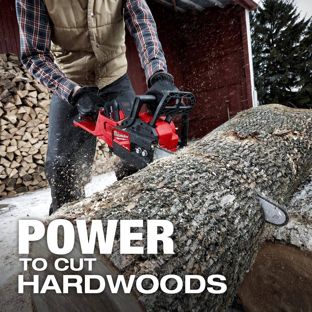 Milwaukee M18 FUEL 14 in. 18V Lithium-Ion Brushless Battery Chainsaw (Tool-Only) 2727-20C