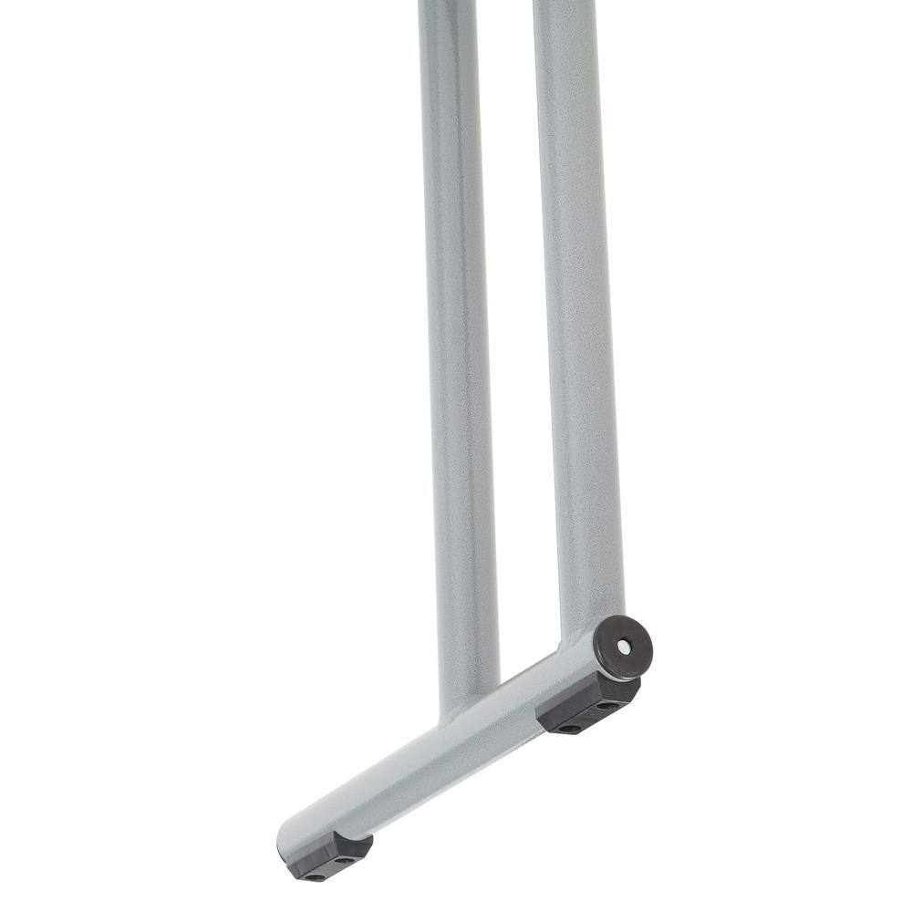 National Public Seating 72 in. Grey Plastic Smooth Surface Folding Seminar Table BT-1872