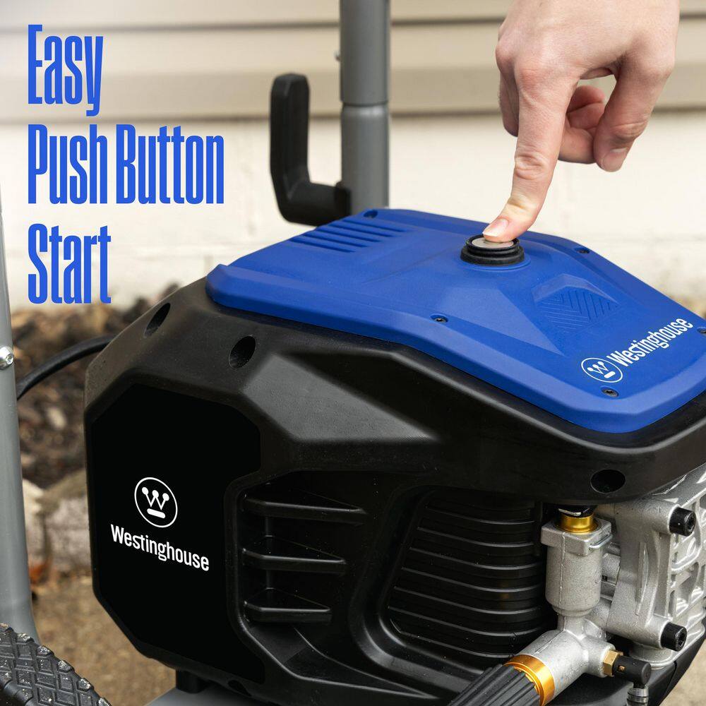 Westinghouse 3000 PSI 1.76 GPM 13 Amp Cold Water Electric Powered Pressure Washer with Turbo Nozzle and 5-Quick Connect Tips WPX3000e