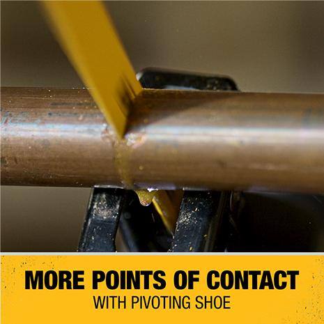 DEWALT ATOMIC 20V MAX Cordless Brushless Compact Reciprocating Saw, (1) 20V 6.0Ah and (1) 20V 4.0Ah Batteries, and Charger DCS369BWCB2460C